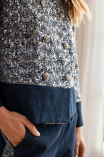 Load image into Gallery viewer, Tweed denim set