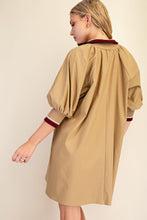 Load image into Gallery viewer, Taupe neck band sleve
