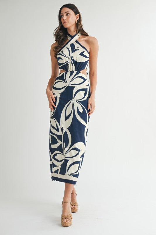 Navy Riviera Dress