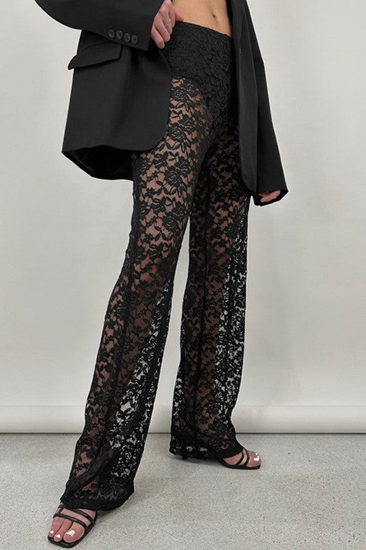 Alfreda lace pants