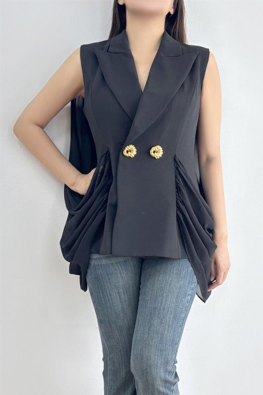 Drape vest