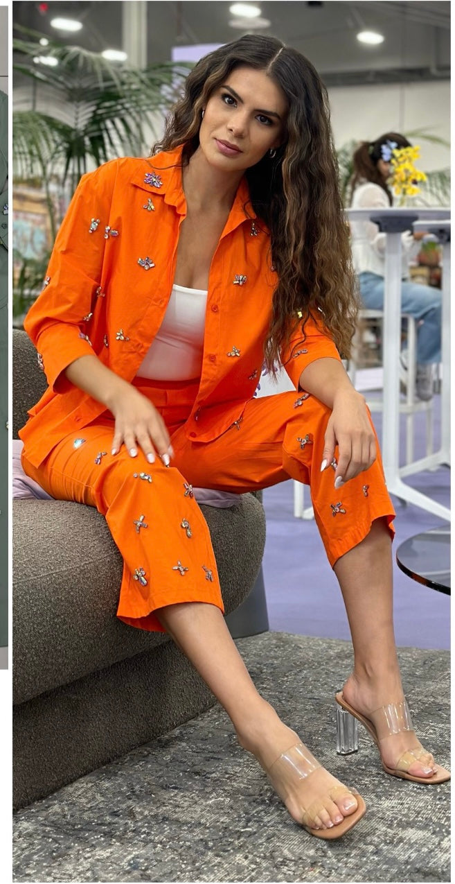 Orange suit